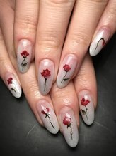 ネイルサロン アイル(nail salon i’ll)/薔薇アートネイル☆