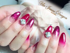 ピンクグラデーション