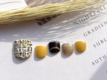 オル('olu)/11月フットネイル定額【Autumn】