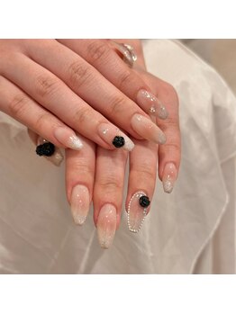 チークネイルデザイン