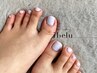 【トップネイリスト】FOOT：パラジェル/ワンカラー・グラデーション  ¥6500