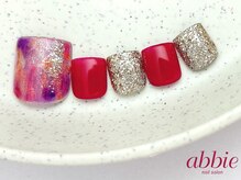 ネイルサロン アビー 宮益坂店(abbie)/フューシャフット¥10208