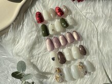 'amo nail atelier【フィルイン/パラジェル/定額コース】/〈定額〉Xmas　Design♪