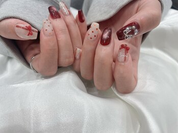 クリスマスネイル