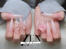 ゼン ネイル デザイン 池袋(ZEN NAIL DESIGN)/* 長 さだしやり放題×つけ放題