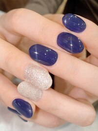 冬のワンカラーネイル☆