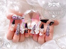 シンデレラネイル(CINDERELLA NAIL)/【スカルプ長さだしネイル】