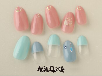 ネイルクイック アトレヴィ巣鴨店/ハンドジェルコース+アート