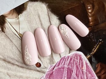 ネイルサロンフォーユー(for u)/ぷっくりラメ♪￥5980