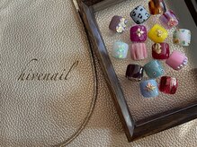 ハイブネイル(Hive nail)/フットシンプル親指アート