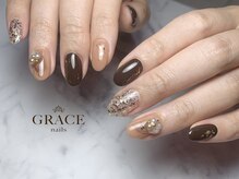 グレース ネイルズ(GRACE nails)/チョコネイル