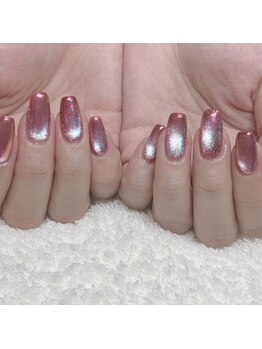 ビーカラフル 渋谷店(Becolorful)/ミラーマグネットネイル