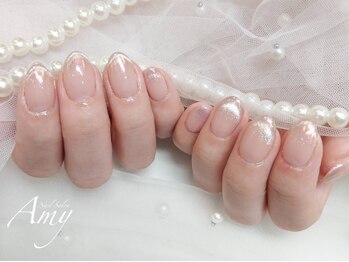 エイミー 大宮店(AMY)の写真/オフィスネイルやシンプルデザインがお好きな方必見【ナチュラルコース¥6500】口コミ高評価!