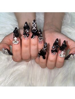 ハートネイル(Heart nail)/地雷ネイル