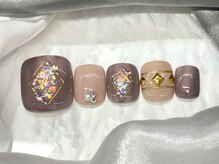 ネイルサロン メルナチュール 天神大名(Mere Nature)/フット冬インスタ映え