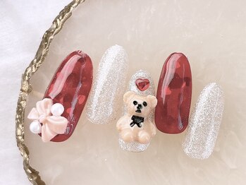 ネイルサロンフォーユー(for u)/バレンタインネイル¥7980