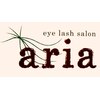 アイラッシュサロン アリア(eyelash salon aria)ロゴ