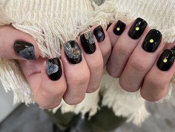 グレースネイルファクトリー(grace'nail factory)/ワンカラー・アートネイル