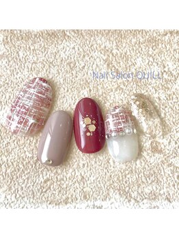 ネイルサロン クイル(QUILL)/11月ツイード（1）