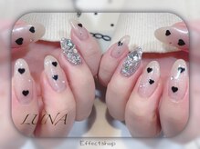 ネイルアンドまつ毛エクステ ルーナ 八王子店/☆埋め尽くしネイル☆