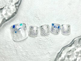 32.40種から選べるフットネイル