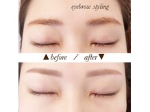 ピーコック(peacock)/アイブロウスタイリングで垢抜け