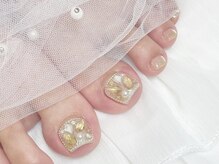 シャルム(Charme)/ストーン埋め尽くしフットネイル