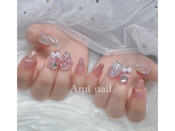 アミネイル 中野(Ami Nail)/ワンホンガーリーネイル