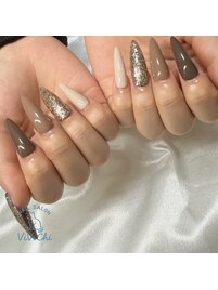 ブラウングラデーション