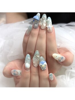 持ち込みデザインネイル