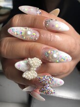 ネイルアンドボディケアサロン ミリミリ(milimili)/持ち込みフルアート￥11000～