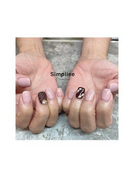シンプリー 吉祥寺店(Simpliee by Procare nail)/バレンタインネイル