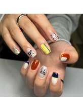 ニアウネイル(niau nail.)/ちぐはぐネイル＊