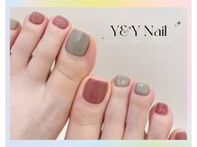 ワイアンドワイ(Y&Y)/2色無料のフットワンカラー