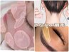 フルフェイスwax&眉毛orうなじパック、LEDセラピー付き