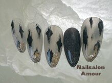 アムールユシマテン 上野湯島店(Amour)/ キラキラ秋のネイルコース¥7980