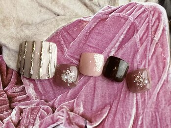 ネイルサロンフォーユー(for u)/ミラーニュアンス￥￥7500