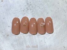 ユーケーネイル(uk nail)/シンプルアート6000円