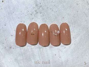 ユーケーネイル(uk nail)/シンプルアート6000円