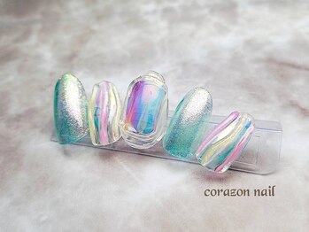 コラソンネイル(corazon nail)の写真/【初回オフ無料◎120分やり放題¥8280】持ち込みOK◎豊富なデザインと高技術で周りと差をつける指先に♪