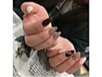 バレンタインネイル