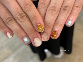 4)7000円 ニュアンスネイル0717c