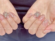レアネイル 渋谷店(Le’a nail)/押し花ネイル★蝶々