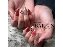 バロン 新宿店(BARON)/バレンタインネイル