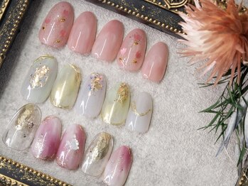 アルティバイ クレアラルーチェ 高知インター店(altie by Crea la Luce)の写真/イベントネイルにおすすめ♪【マグネット定額¥6900】/【シンプルイベントアート定額¥5300】