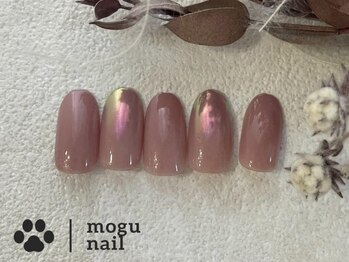 モグネイル(Mogunail)/大人シンプル /ミラーネイル