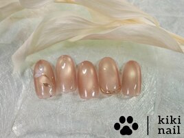 3.4月定額B/お花ネイル