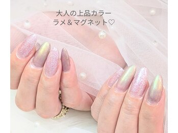 ユカリンゴ(Yukaringo)/マグネットネイル