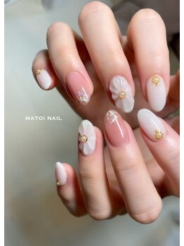 マトイ ネイル(MATOI NAIL)の写真/フォトギャラリーにもデザイン多数掲載中♪【お好みのデザインに仕上げます】持込デザインアート￥8000～