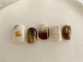 カラフルニュアンスNail